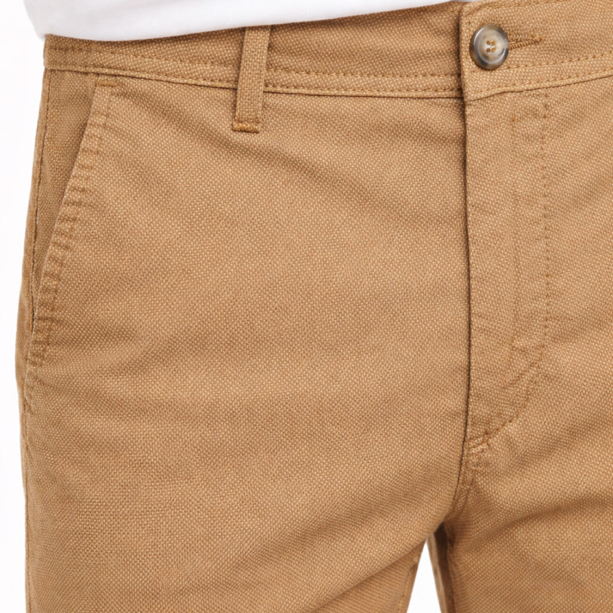 Pantalone Chino Regular Fit Microfantasia Cap De Barbaria