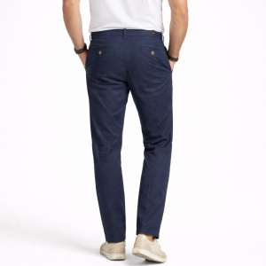 Pantalone Chino Regular Fit Microfantasia Cap De Barbaria
