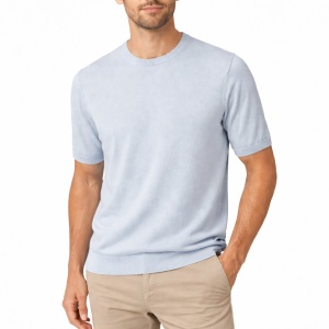 Maglia Girocollo Manica Corta 100% Cotone Cap De Barbaria