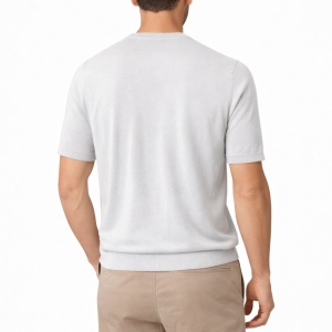 Maglia Girocollo Manica Corta 100% Cotone Cap De Barbaria