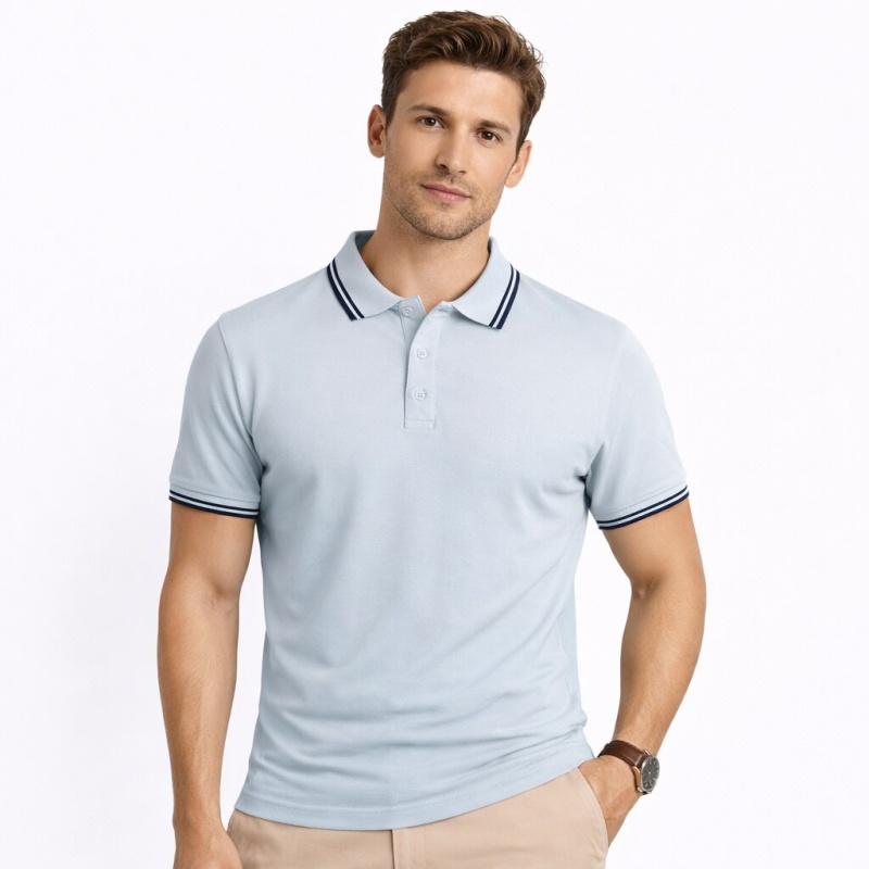 Polo Piquet Manica Corta Regular Fit Cap De Barbaria