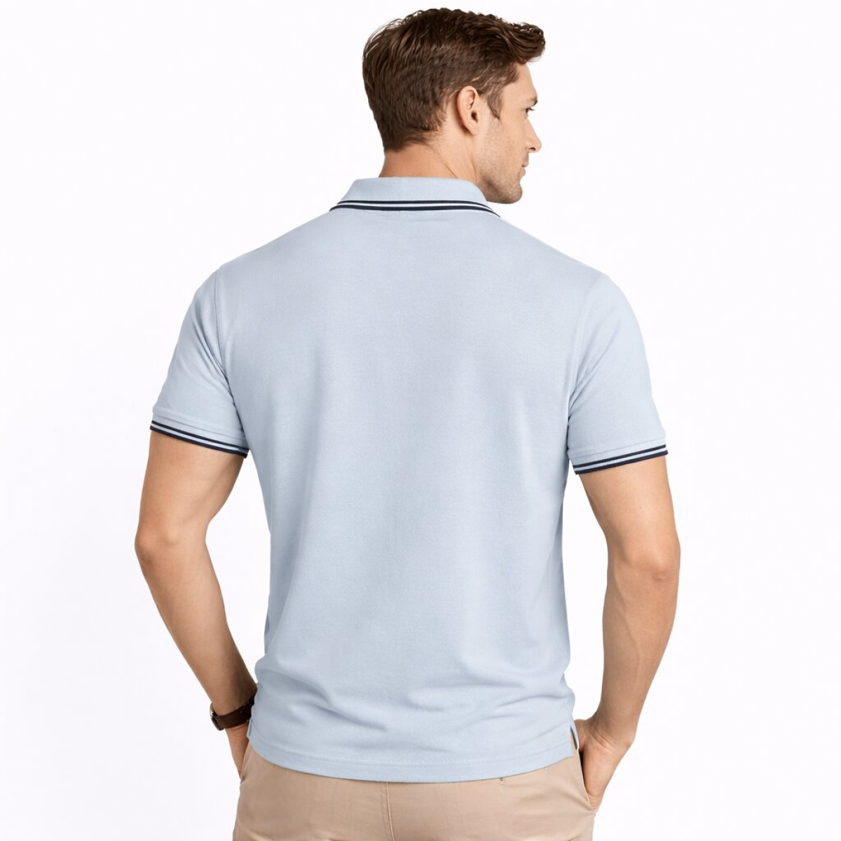 Polo Piquet Manica Corta Regular Fit Cap De Barbaria