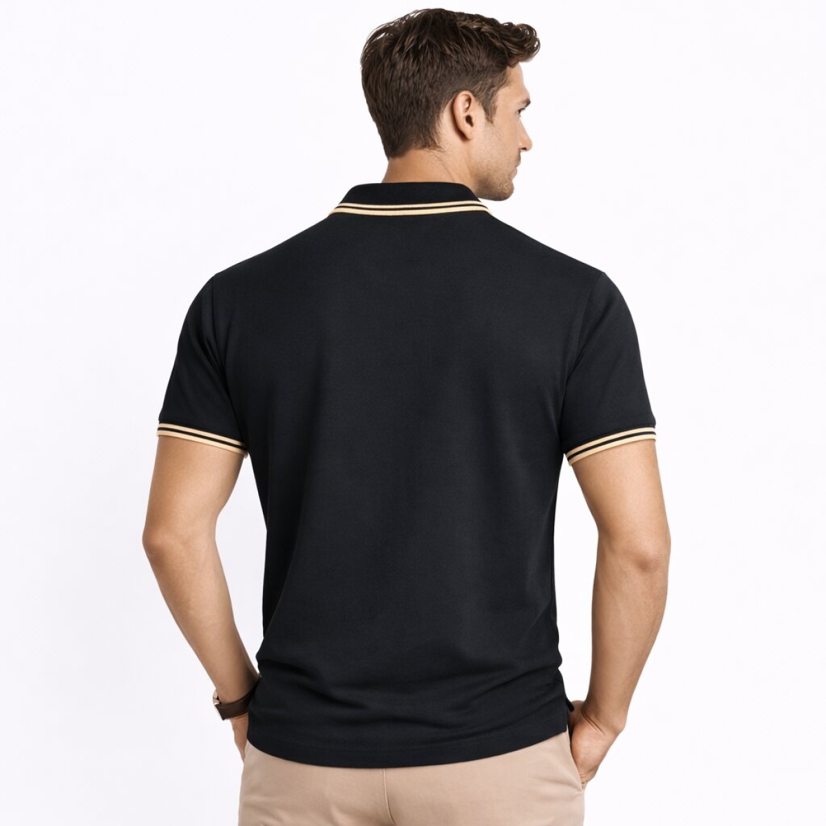 Polo Piquet Manica Corta Regular Fit Cap De Barbaria