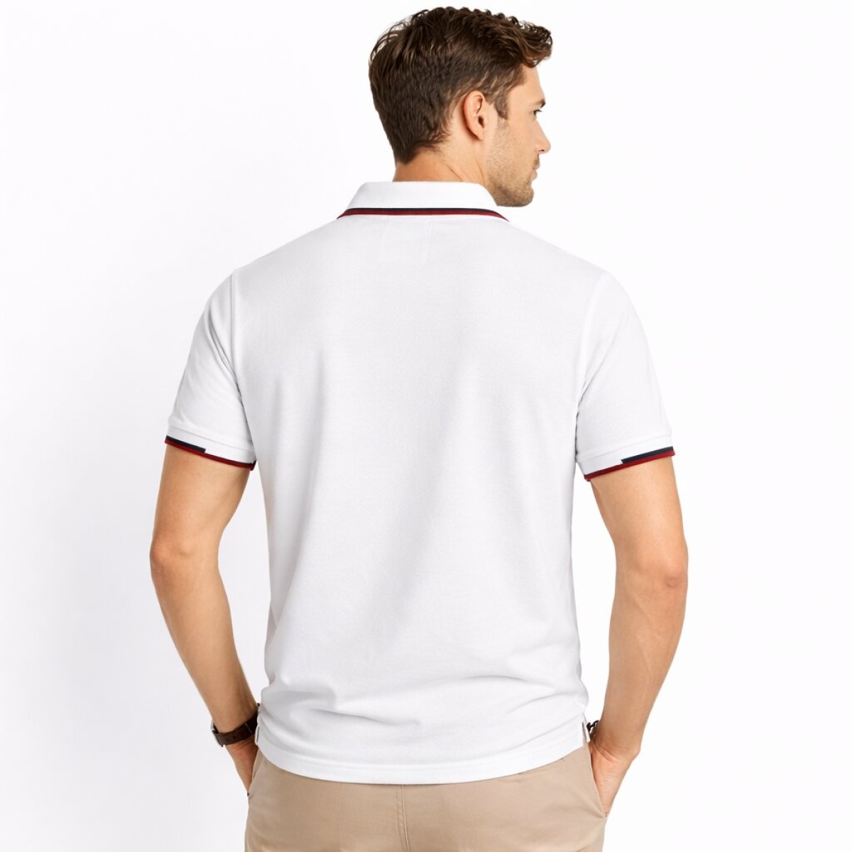 Polo Piquet Manica Corta Regular Fit Cap De Barbaria