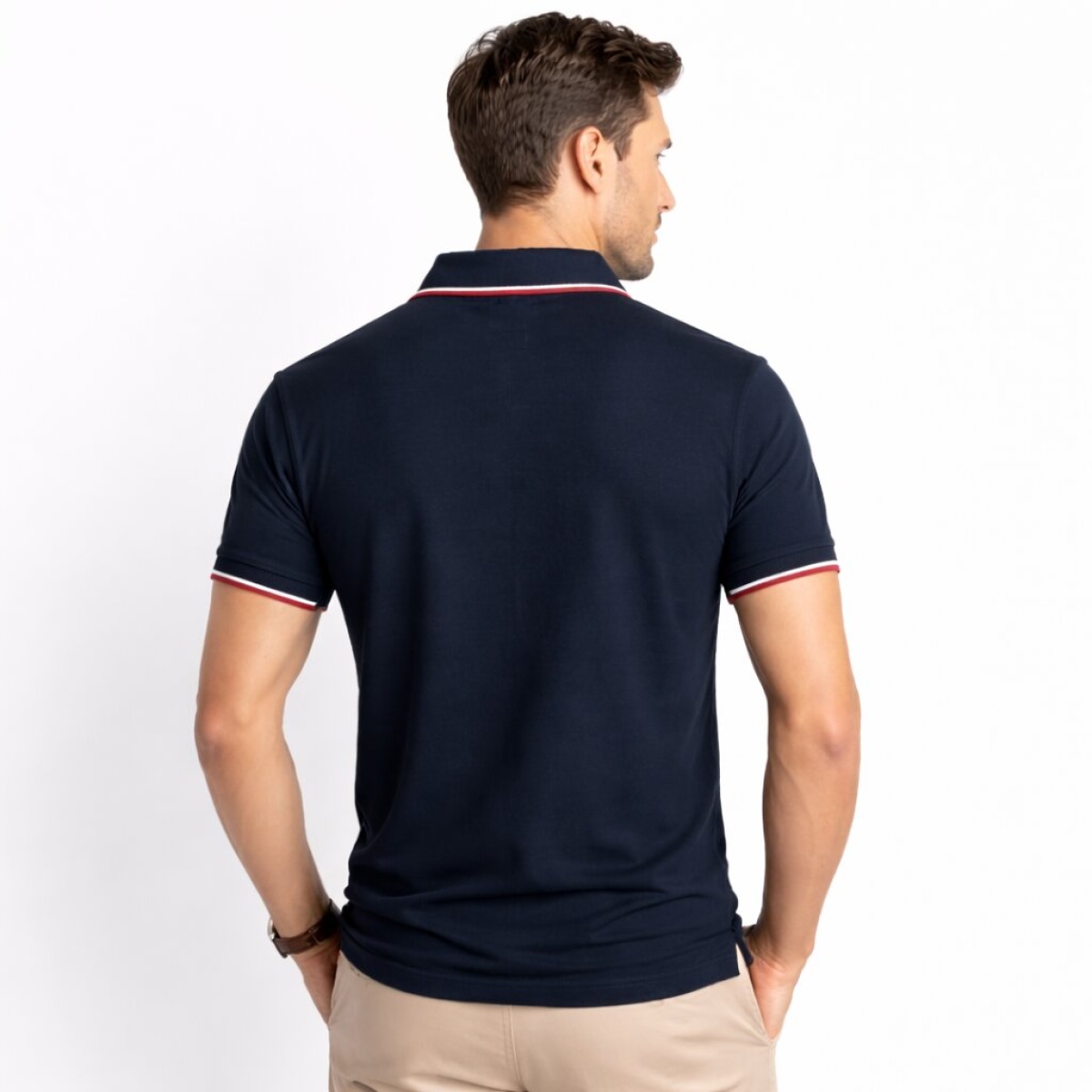 Polo Piquet Manica Corta Regular Fit Cap De Barbaria