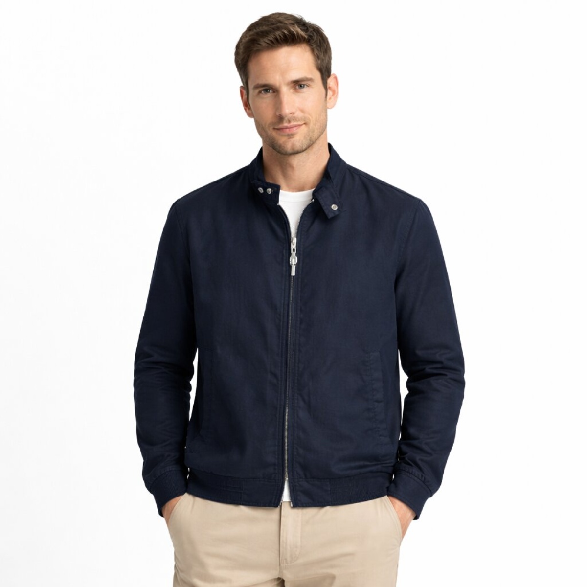 Giubbino Corto Cotone e Lino Cap De Barbaria