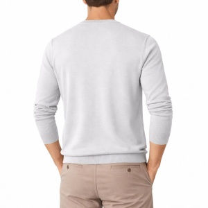 Maglia Girocollo Manica Lunga 100% Cotone Cap De Barbaria