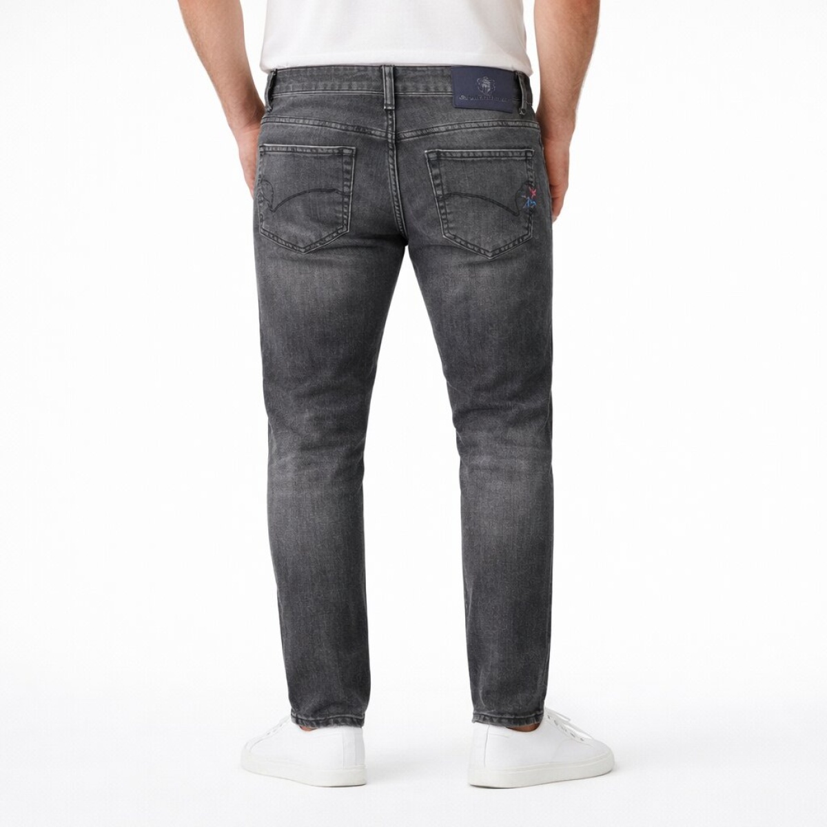 Jeans Denim 5t 12oz Slim Fit Cap De Barbaria Uomo