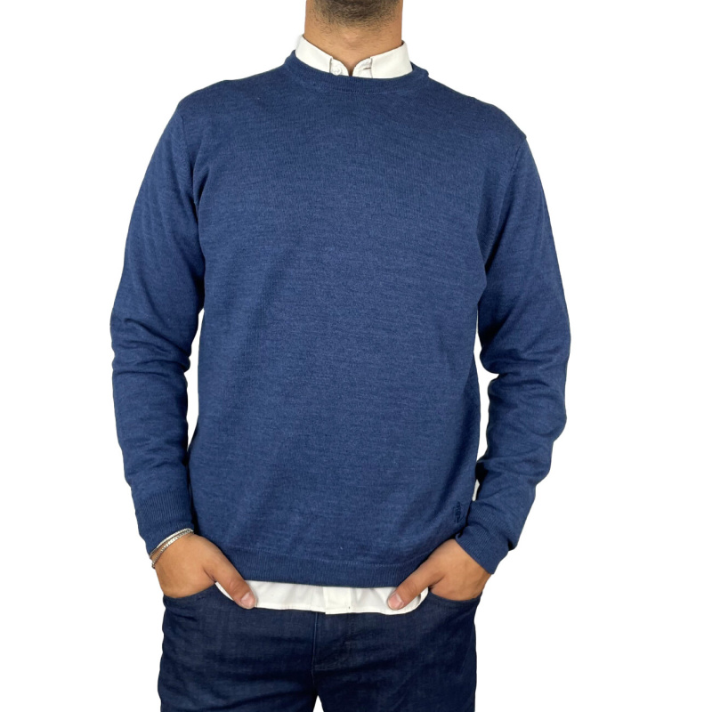 Maglia Girocollo Merinos Fin.12 Cap De Barbaria
