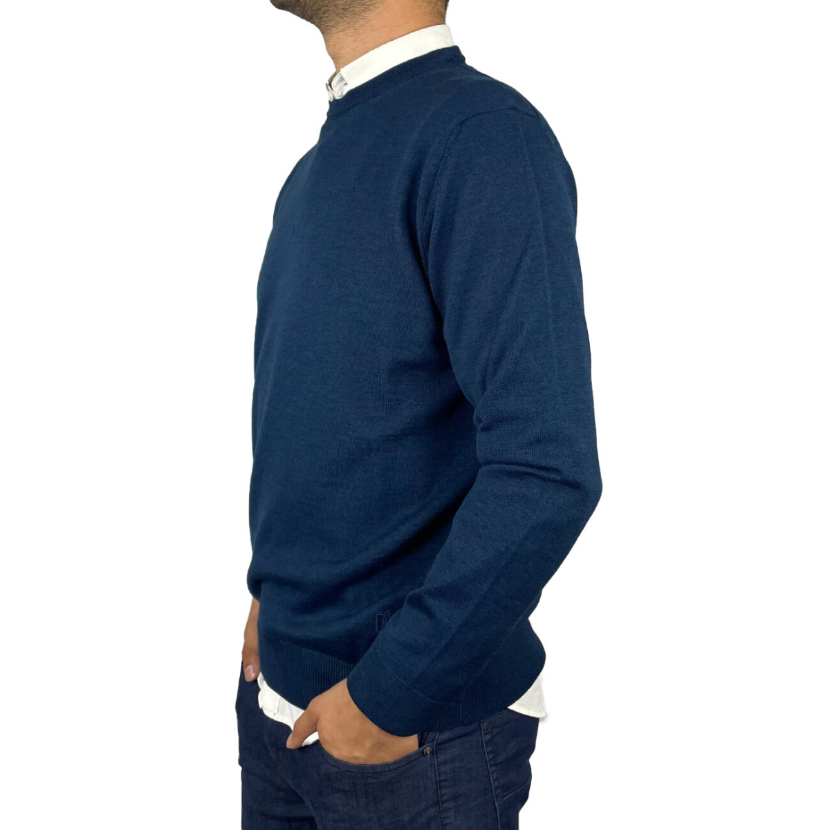 Maglia Girocollo Merinos Fin.12 Cap De Barbaria