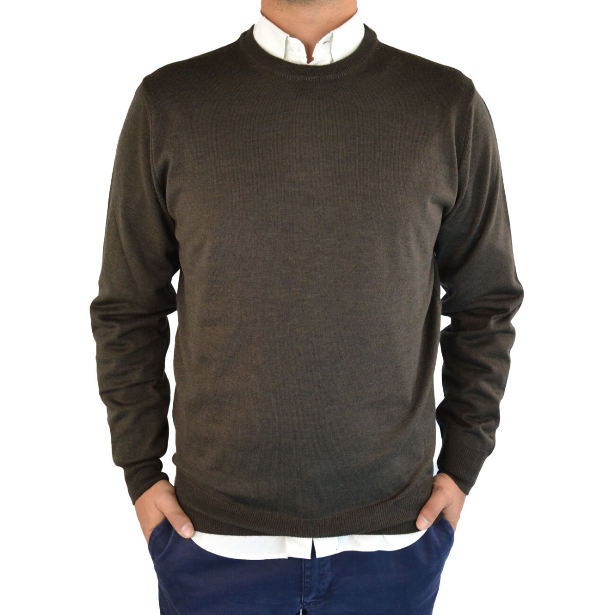 Maglia Girocollo Merinos Fin.12 Cap De Barbaria