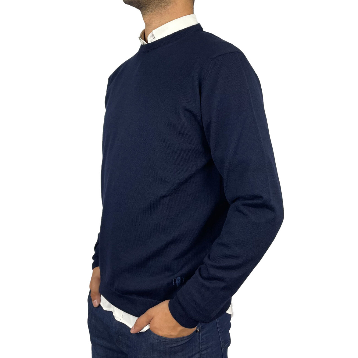 Maglia Girocollo Merinos Fin.12 Cap De Barbaria