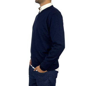 Maglia Scollo V Merinos Fin.12 Cap De Barbaria